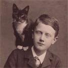 Boy with cat